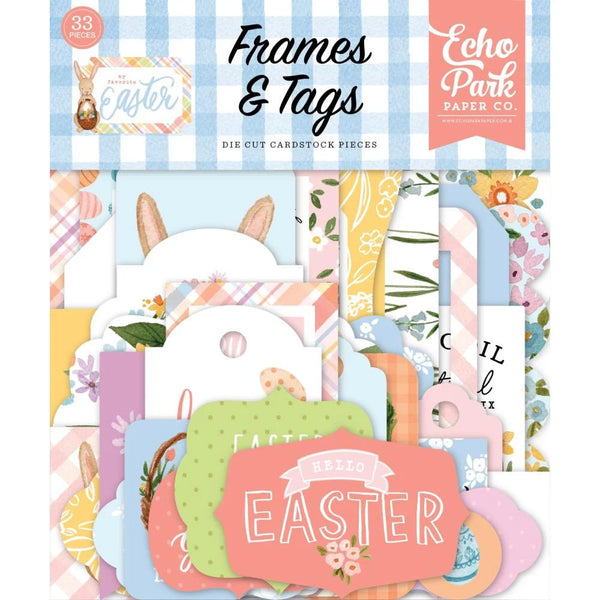 Echo Park MY FAVORITE EASTER Frames and Tags #FE265025