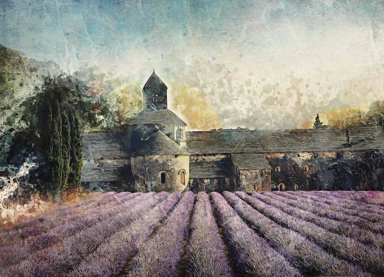 Decoupage Queen THE CHATEAU A4 Rice Paper DQRP0247