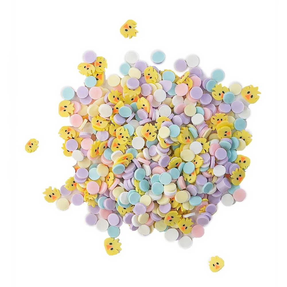 Buttons Galore Sprinkletz EASTER MIX Clay Embellishments 12g #BNK161 - Last One!