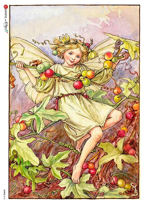 Paper Designs FAIRIES A4 Decoupage Rice Paper FAIRIES 0055