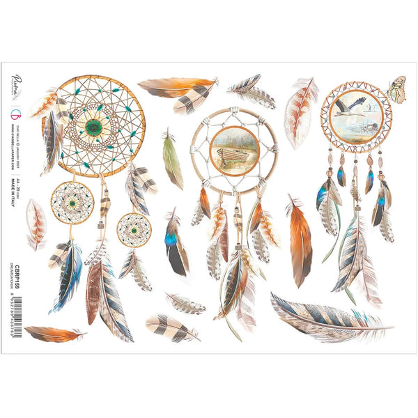 Ciao Bella DREAMCATCHER Rice Paper A4 Mixed Media CBRP159