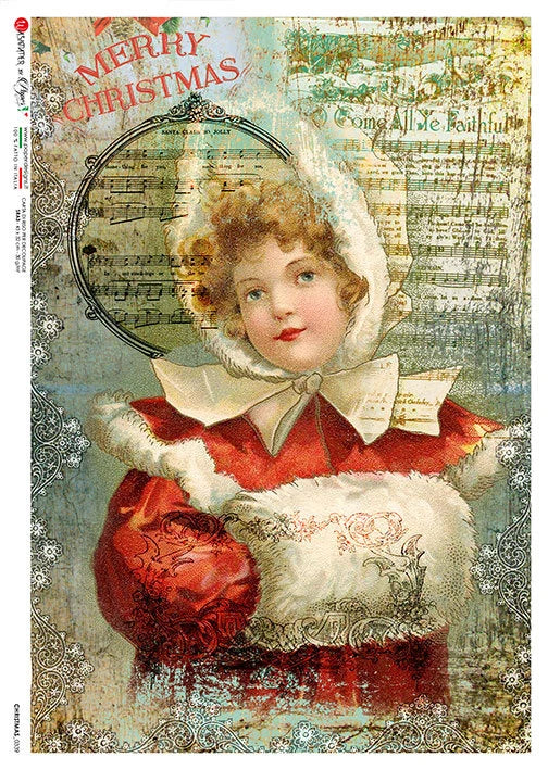 Paper Designs CHRISTMAS A4 Decoupage Rice Paper #CHRISTMAS  0339