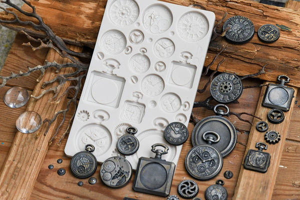 POCKET WATCHES Prima Finnabair Imaginarium Moulds Molds 5" x 8" #969431