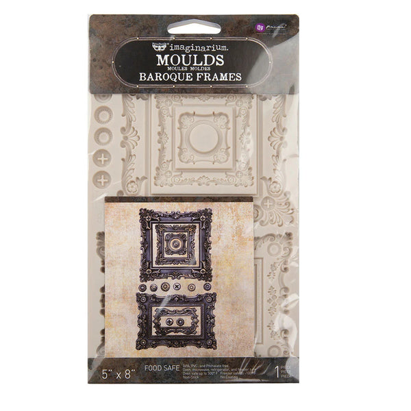 BAROQUE FRAMES Prima Finnabair Imaginarium Moulds Molds 5" x 8" #969363