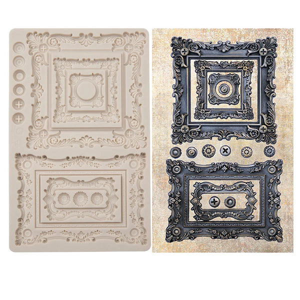 BAROQUE FRAMES Prima Finnabair Imaginarium Moulds Molds 5" x 8" #969363