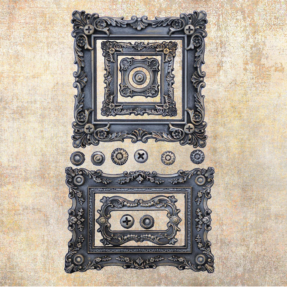 BAROQUE FRAMES Prima Finnabair Imaginarium Moulds Molds 5