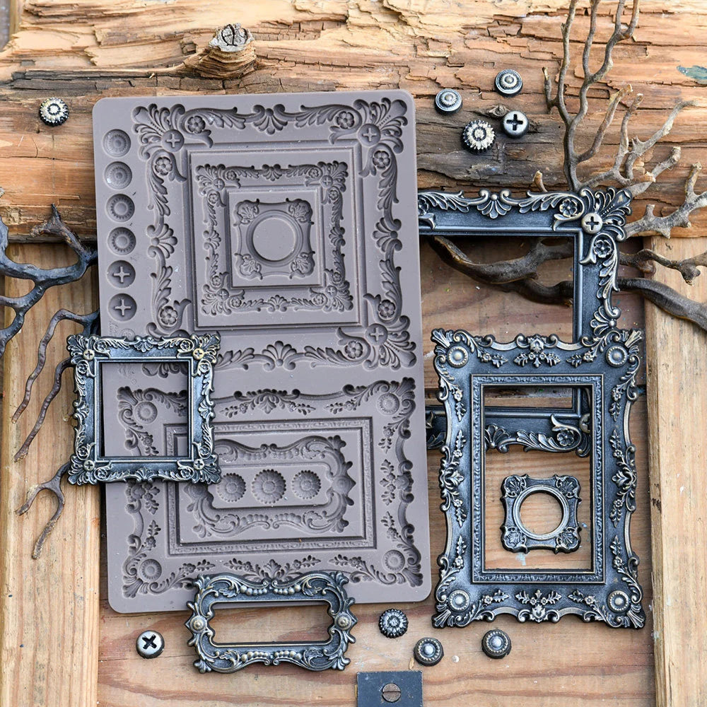 BAROQUE FRAMES Prima Finnabair Imaginarium Moulds Molds 5