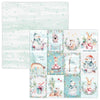 Studio Light WINTER CHRISTMAS 12x12 Ultimate Scrap Paper background papers Paper Pad #USCPS11