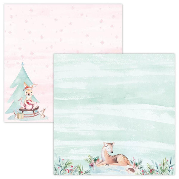 Studio Light WINTER CHRISTMAS 12x12 Ultimate Scrap Paper background papers Paper Pad #USCPS11