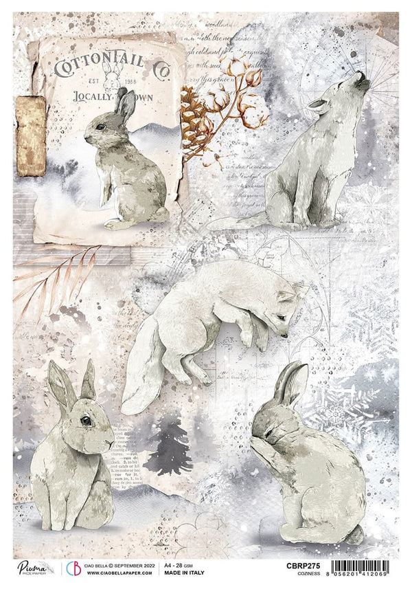 Ciao Bella COZINESS Rice Paper A4 Mixed Media #CBRP275