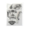 Elizabeth Craft Designs HELLO DARLING Clear Stamps #CS281