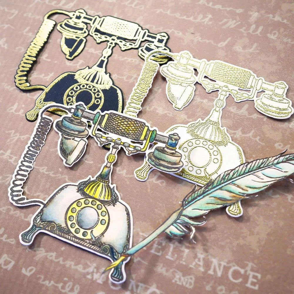 Elizabeth Craft Designs HELLO DARLING Clear Stamps #CS281