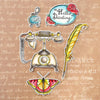 Elizabeth Craft Designs HELLO DARLING Clear Stamps #CS281