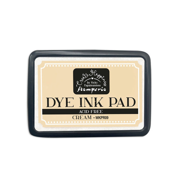 Stamperia Create Happiness Dye Ink Pad CREAM #WKPR09