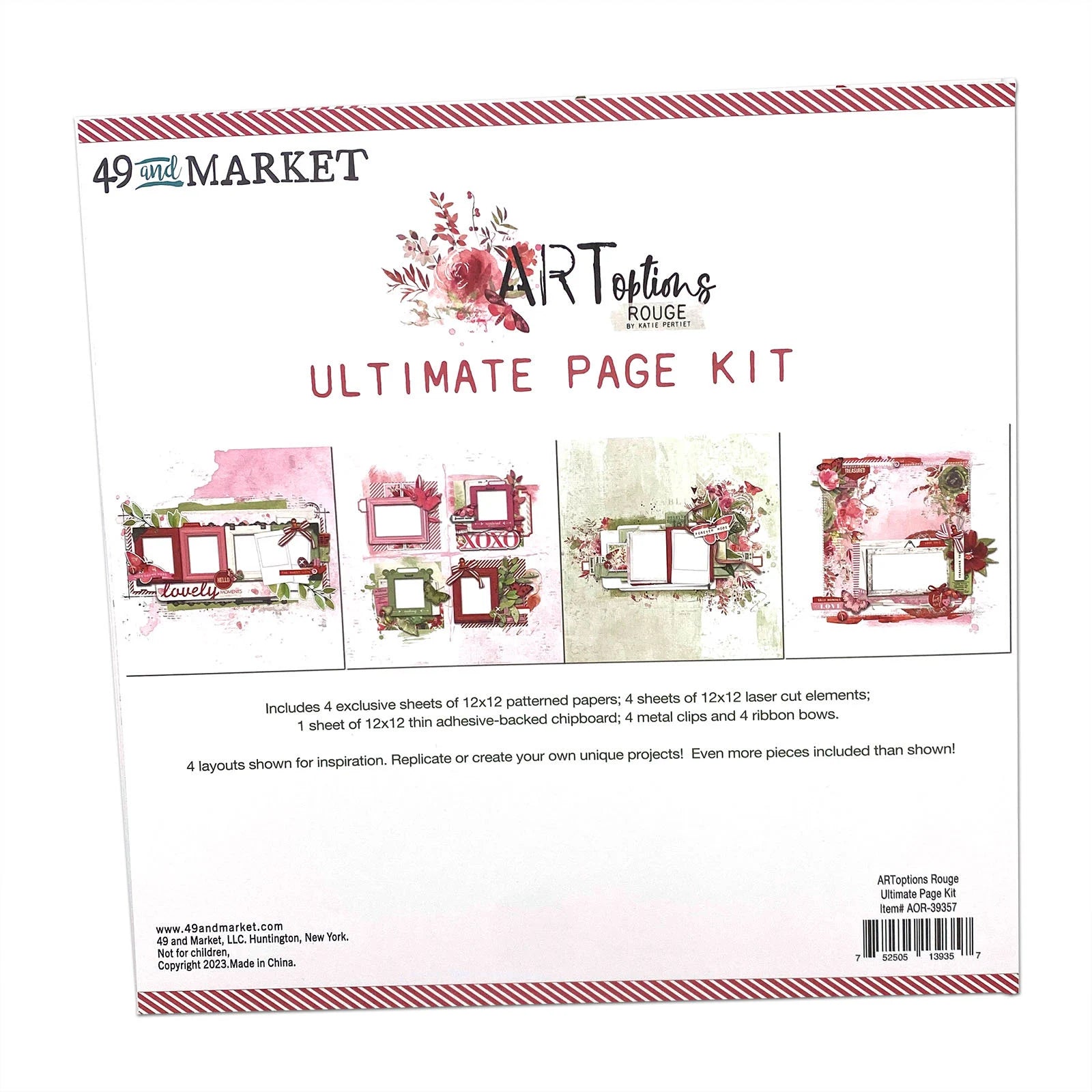 49 and Market ARToptions ROUGE Ultimate Page Kit #AOR39357