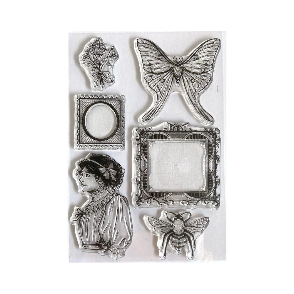 Elizabeth Craft Designs ENGLISH COUNTRYSIDE 1 Clear Stamps #CS283