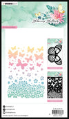 Studio Light BLOOMING BUTTERFLIES Mask STENCIL #MASK169