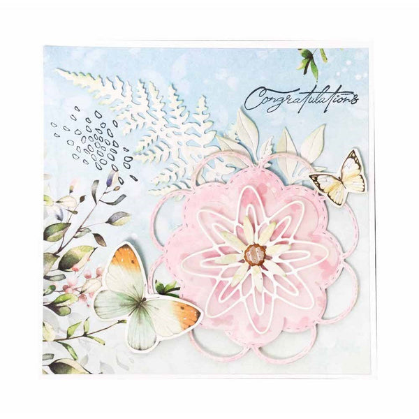 Studio Light BLOOMING BUTTERFLY 12x12 Paper Set 12 Sheets #SLBBPS20