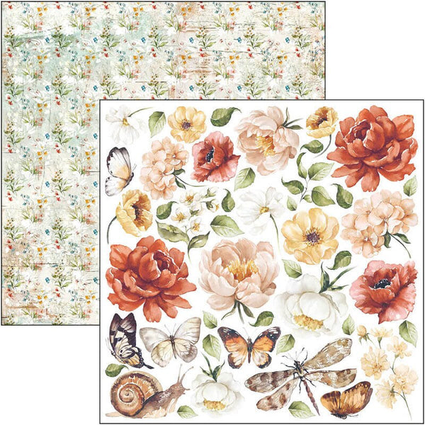 Ciao Bella REIGN OF GRACE 6X6 Fussy Cut Paper Pad 24 Sheets #CBQE060