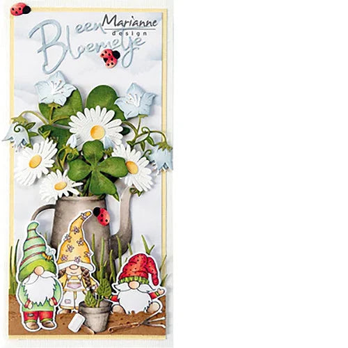 Marianne Design LUCKY GNOME Stamp & Die Set #CS1127