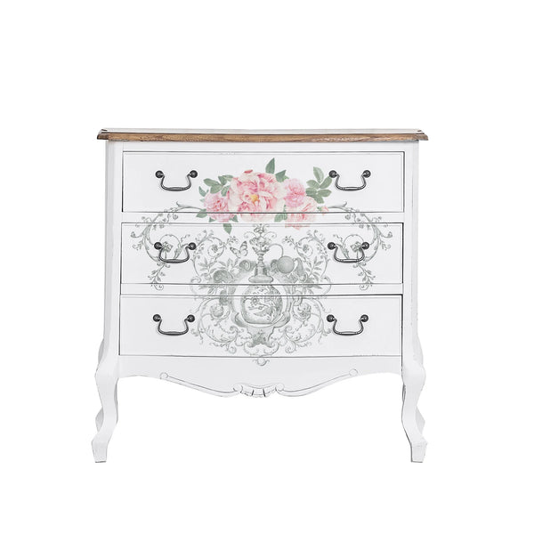 Re-design Prima Decor Maxi Transfer ODEUR De ROSE 2 sheets 12"x12" #663407