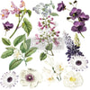 Re-design with Prima Decor Maxi Transfer MAJESTIC BLOOMS 2 sheets 12"x12" #663513