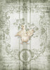 Decoupage Queen Spring GRAIN SACK CHICKS A4 Rice Paper dqrp0425 (Retired 2.25)