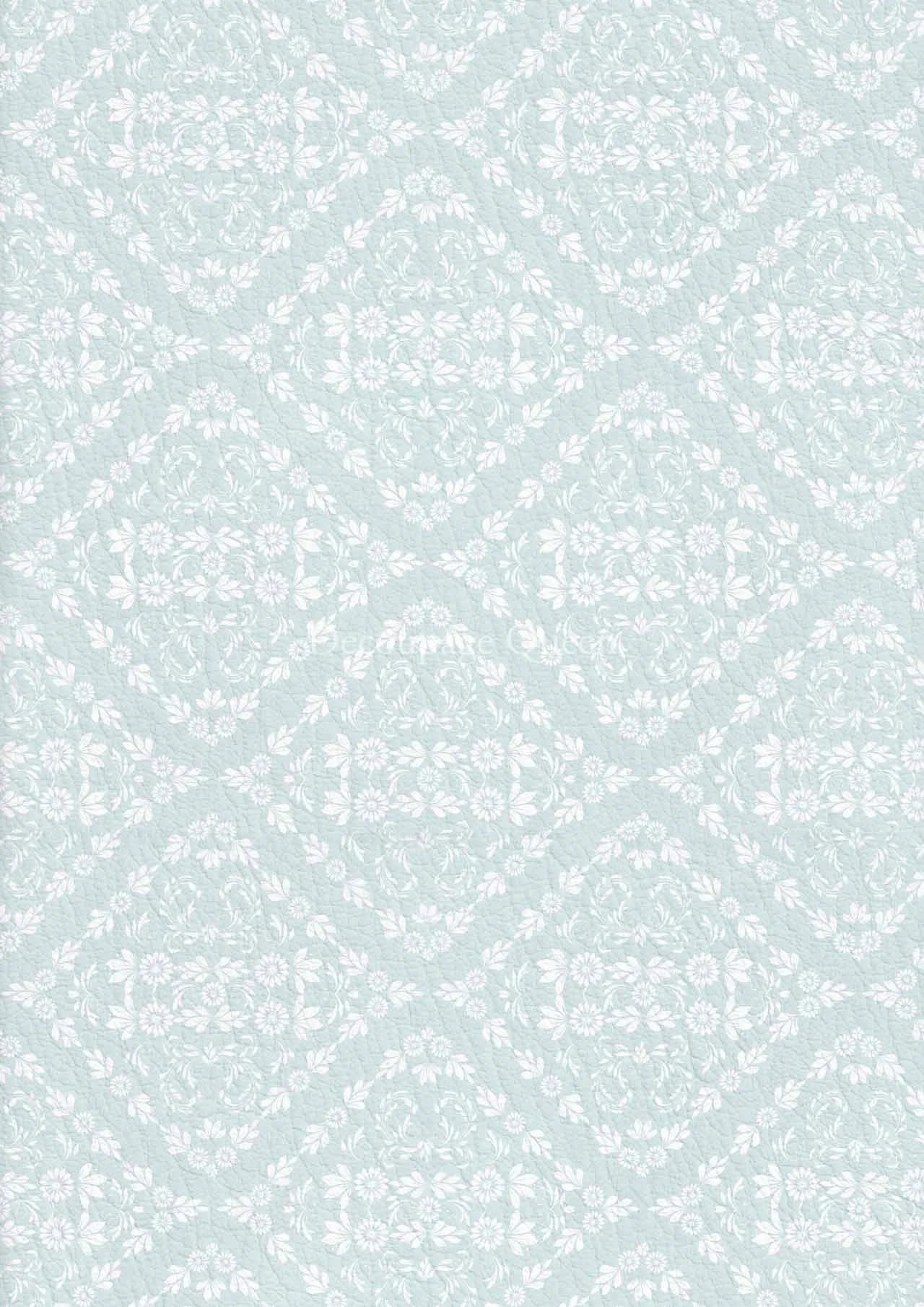 Decoupage Queen QUILTED BACKGROUND A4 Rice Paper dqrp0432  (Retired 2.25)