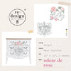 Re-design Prima Decor Maxi Transfer ODEUR De ROSE 2 sheets 12"x12" #663407