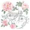 Re-design Prima Decor Maxi Transfer ODEUR De ROSE 2 sheets 12"x12" #663407
