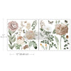 Re-design Prima Decor Maxi Transfer An Afternoon in the Garden 2 sheets 12"x12" #663506