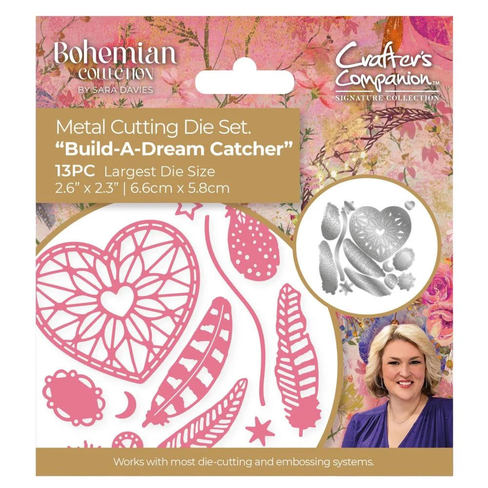 Crafters Companion BOHEMIAN COLLECTION Build-A-Dream Catcher Metal Die #SBOHMDBADC - Last One!