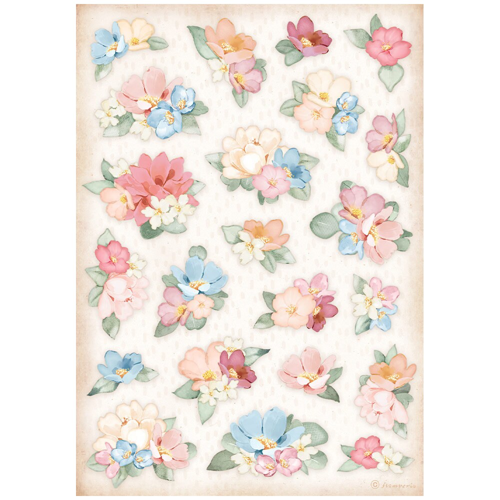 Stamperia CREATE HAPPINESS Oh La La A4 Rice Paper SELECTION Decoupage  #DFSA4XOL
