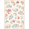 Stamperia CREATE HAPPINESS Oh La La A4 Rice Paper SELECTION Decoupage  #DFSA4XOL