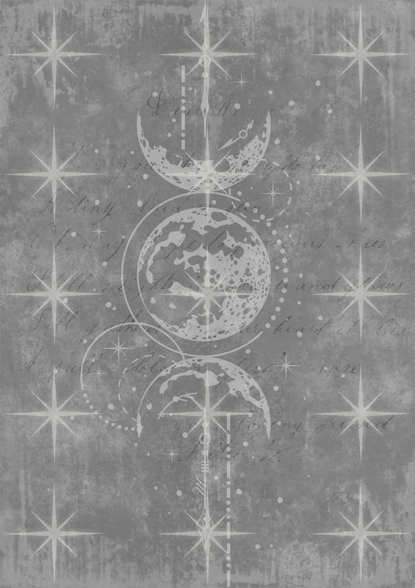 Decoupage Queen Dainty and the Queen CELESTIAL A4 Rice Paper dqrp0207 (Retired) - last three