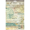 Stamperia AROUND The WORLD A4 Decoupage Rice Paper SELECTION   6 Sheets #DFSA4XAW