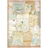 Stamperia AROUND The WORLD A4 Decoupage Rice Paper SELECTION   6 Sheets #DFSA4XAW
