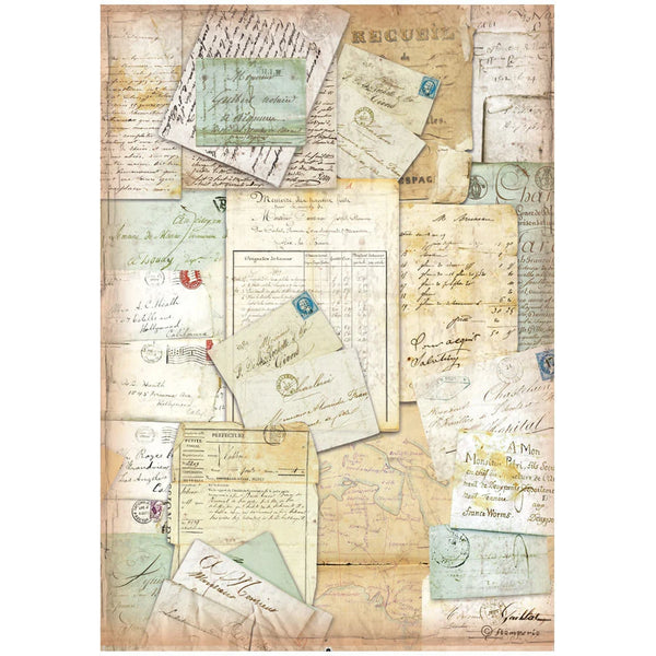 Stamperia AROUND The WORLD A4 Decoupage Rice Paper SELECTION   6 Sheets #DFSA4XAW