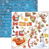 Ciao Bella DEAR SANTA 6X6 Fussy Cut Paper Pad 24 Sheets #CBQE070