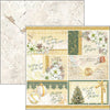 Ciao Bella SPARKLING CHRISTMAS 8x8 Paper Pad 12 Sheets #CBH069