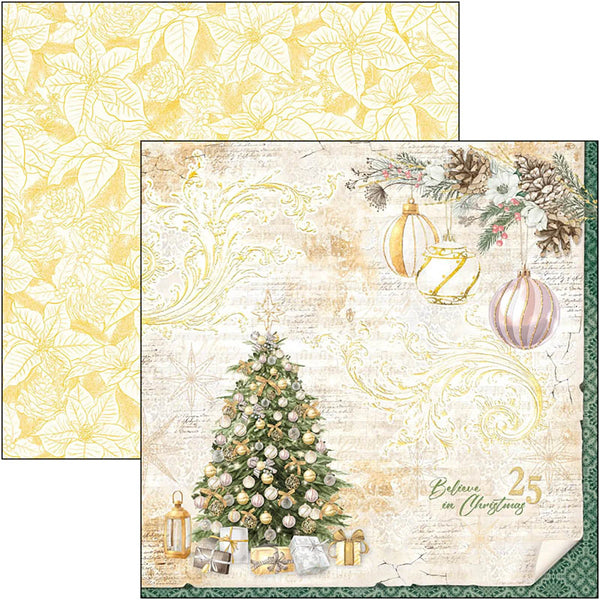 Ciao Bella SPARKLING CHRISTMAS A4 Creative Pad 12 Sheets #CBCL069