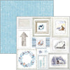 Ciao Bella WINTER JOURNEY 6X6 Fussy Cut Paper Pad 24 Sheets #CBQE068