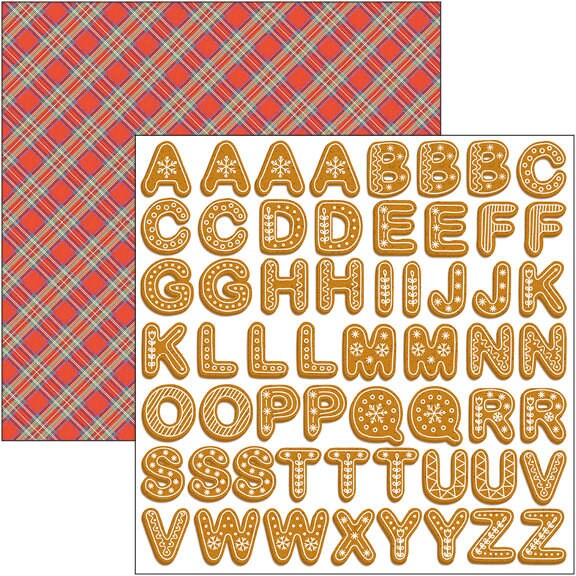 Ciao Bella DEAR SANTA 6X6 Fussy Cut Paper Pad 24 Sheets #CBQE070