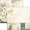 Ciao Bella SPARKLING CHRISTMAS 8x8 Paper Pad 12 Sheets #CBH069