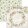 Ciao Bella SPARKLING CHRISTMAS 8x8 Paper Pad 12 Sheets #CBH069