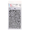 Ciao Bella POINSETTIA Texture Stencil 5" x 8"  #MS074