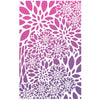 Ciao Bella POINSETTIA Texture Stencil 5" x 8"  #MS074
