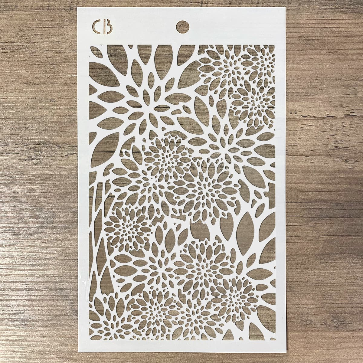 Ciao Bella POINSETTIA Texture Stencil 5