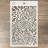 Ciao Bella POINSETTIA Texture Stencil 5" x 8"  #MS074