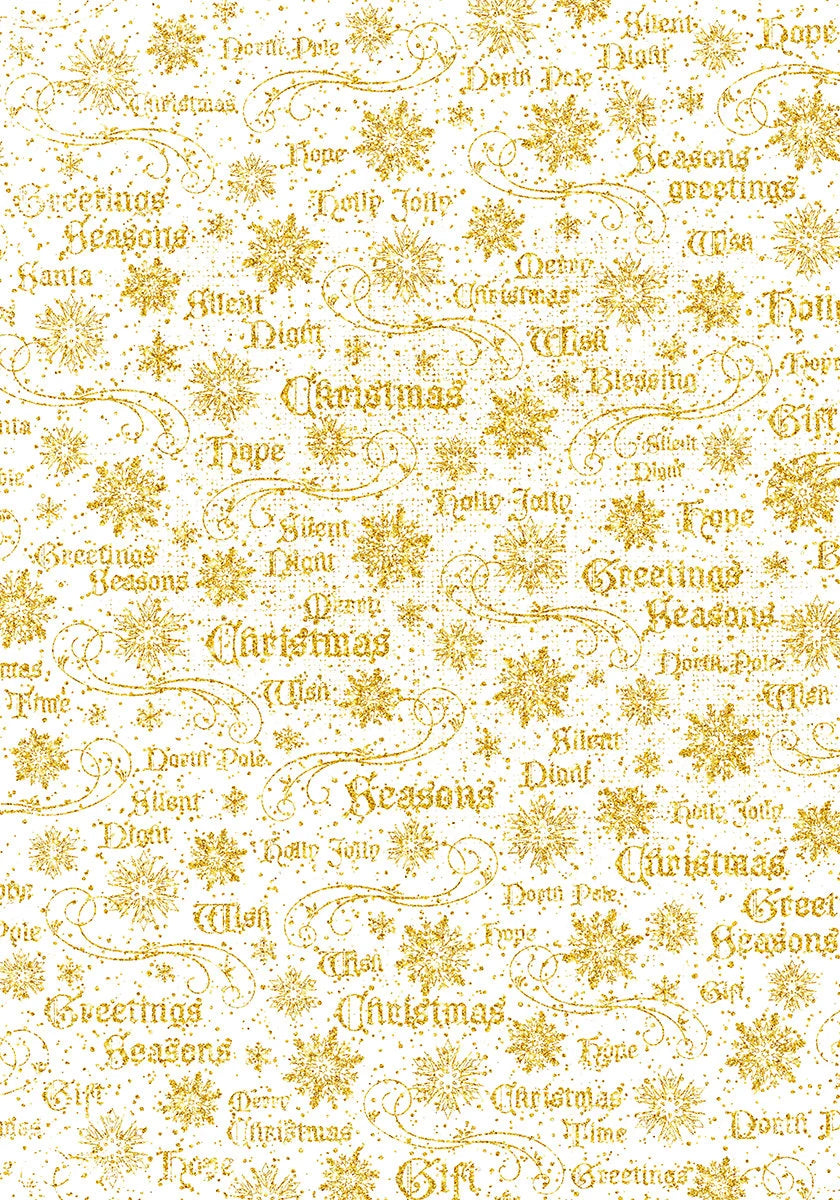 Ciao Bella DEAR SANTA A4 Vellum Paper 6 sheets #CBV009